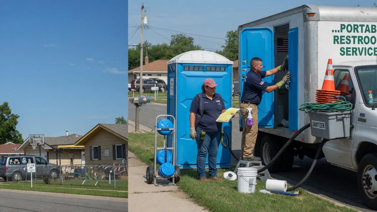 Portable Toilet Rental in Menno, SD near me